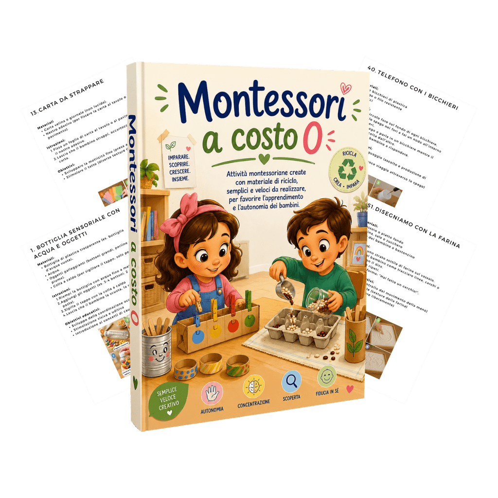 Montessori a Costo 0 - ver. Italiana - KidsLearnHub