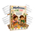 Montessori at No Cost - English ver. + The Routine Handbook - KidsLearnHub