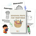 Seasonal Fruits and Vegetables - KidsLearnHub