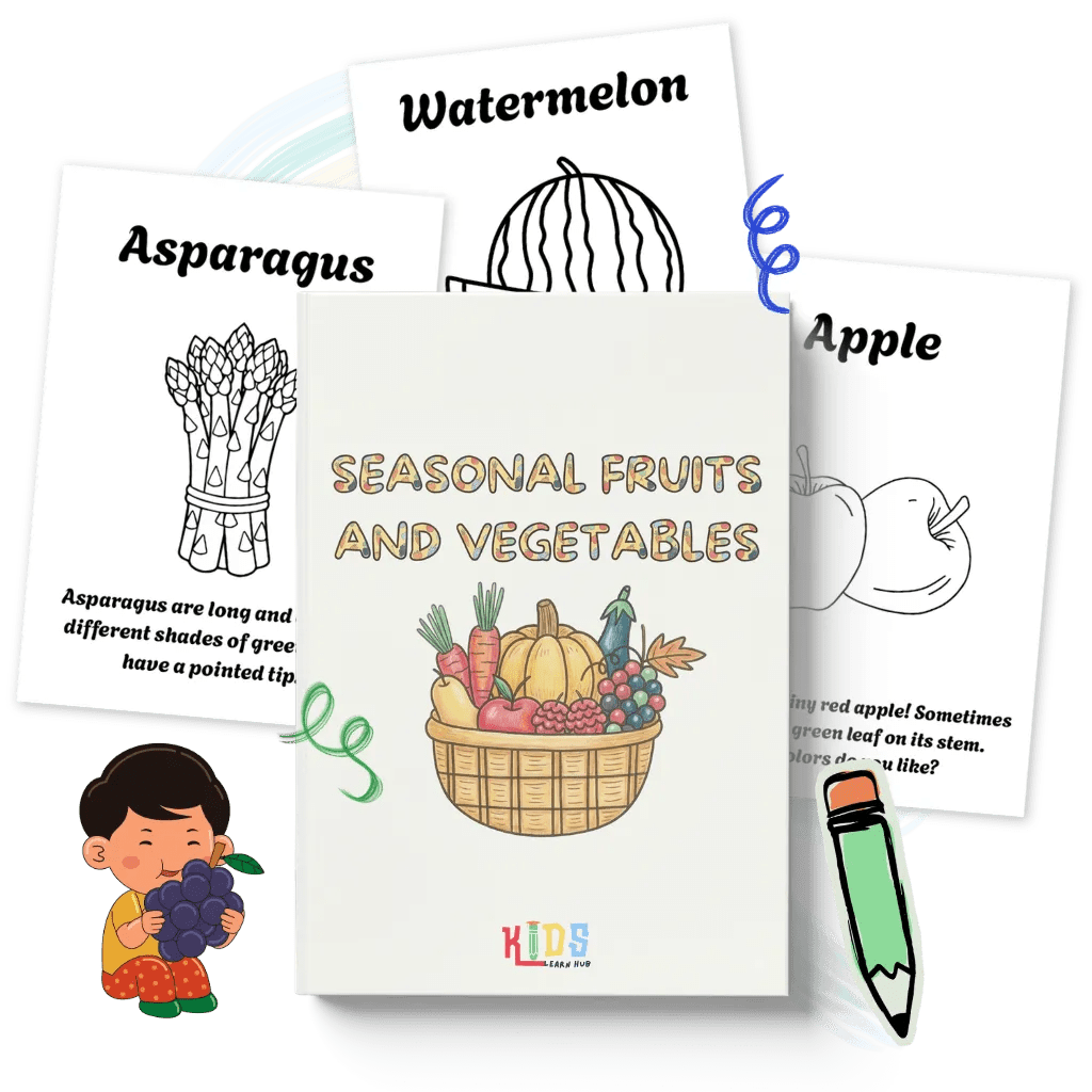 Seasonal Fruits and Vegetables - KidsLearnHub