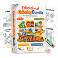 Educational Coloring Bundle - KidsLearnHub